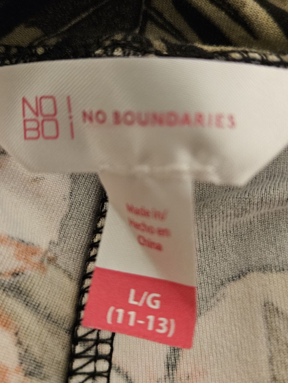 No Boundaries Patterned Leggings - Set Of 6 Included In Price - Picture 2 of 9